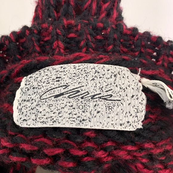 Vintage‎ 80's Chris Sport Chunky Knit Sweater Oversized Medium - Picture 3 of 6